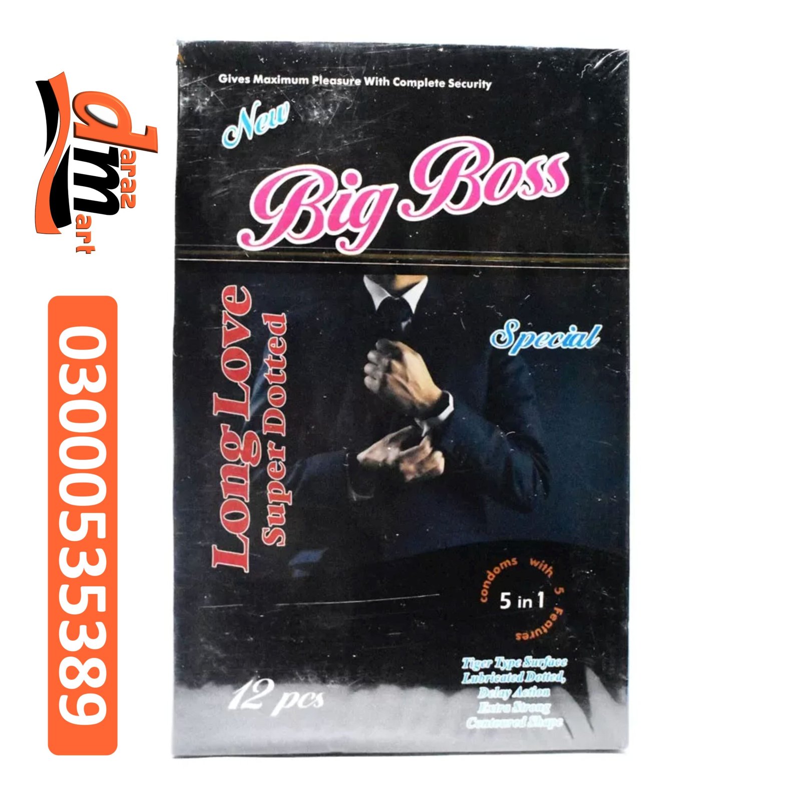 Big Boss Long Love Super Dotted Condoms