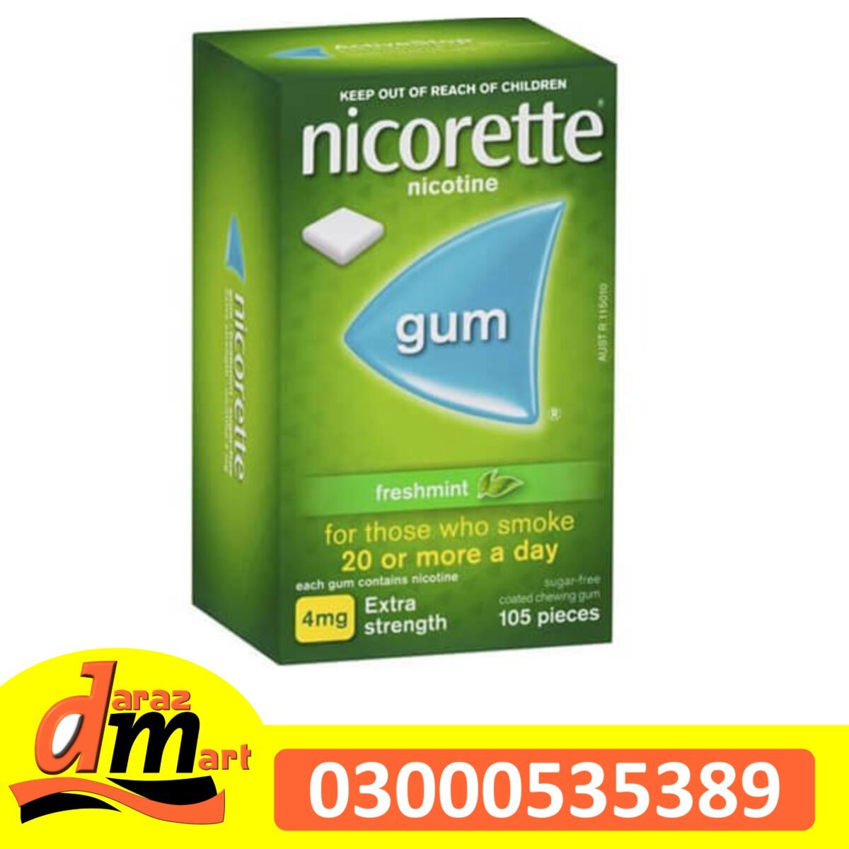 Nicorette gum